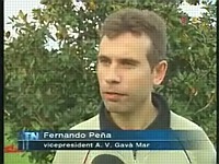 Reportaje emitido en TV3 con las quejas de la AVV de Gavà Mar (Octubre de 2004)